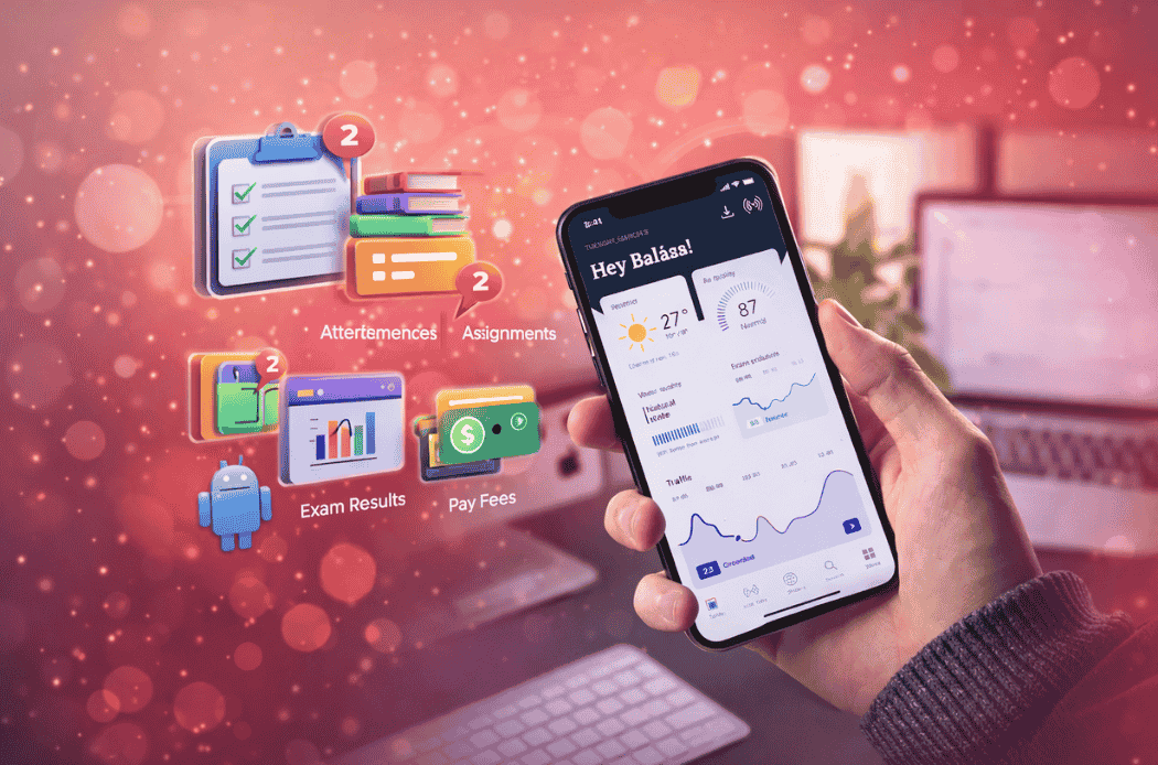 Dedicated School Android App UI